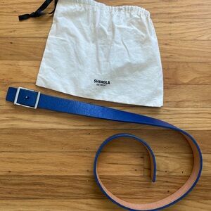 Shinola Leather Belt